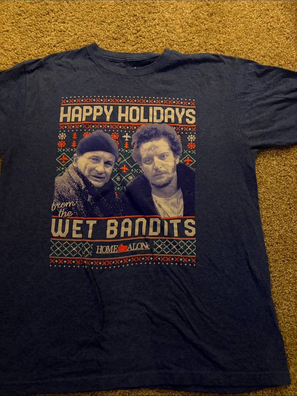'Wet Bandits' Navy Holiday Graphic Tee